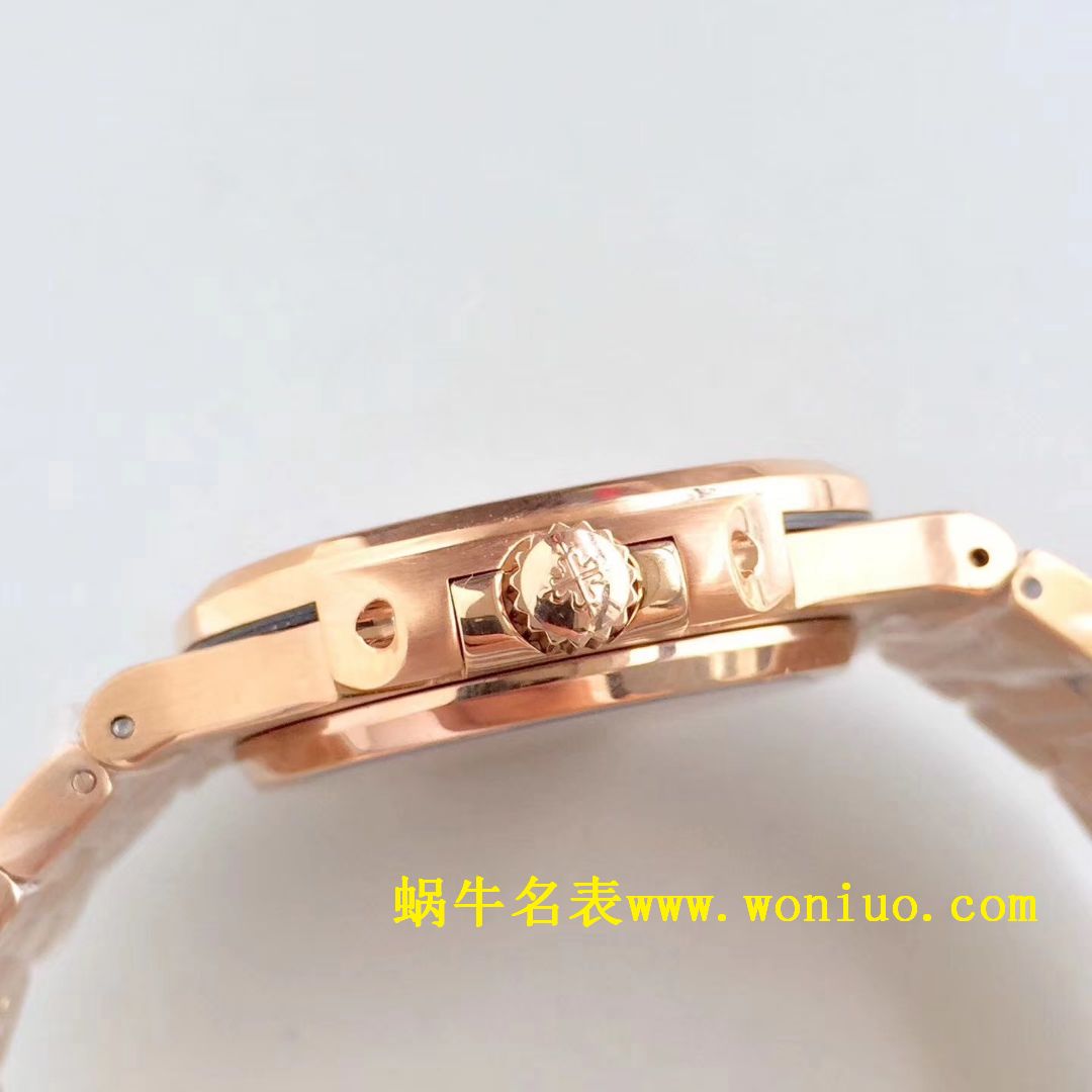 DM新品  PATEK PHILIPPE  Replica Copy 满天星 方钻 运动系列 Nautilus 5719/1G-001 / BD225