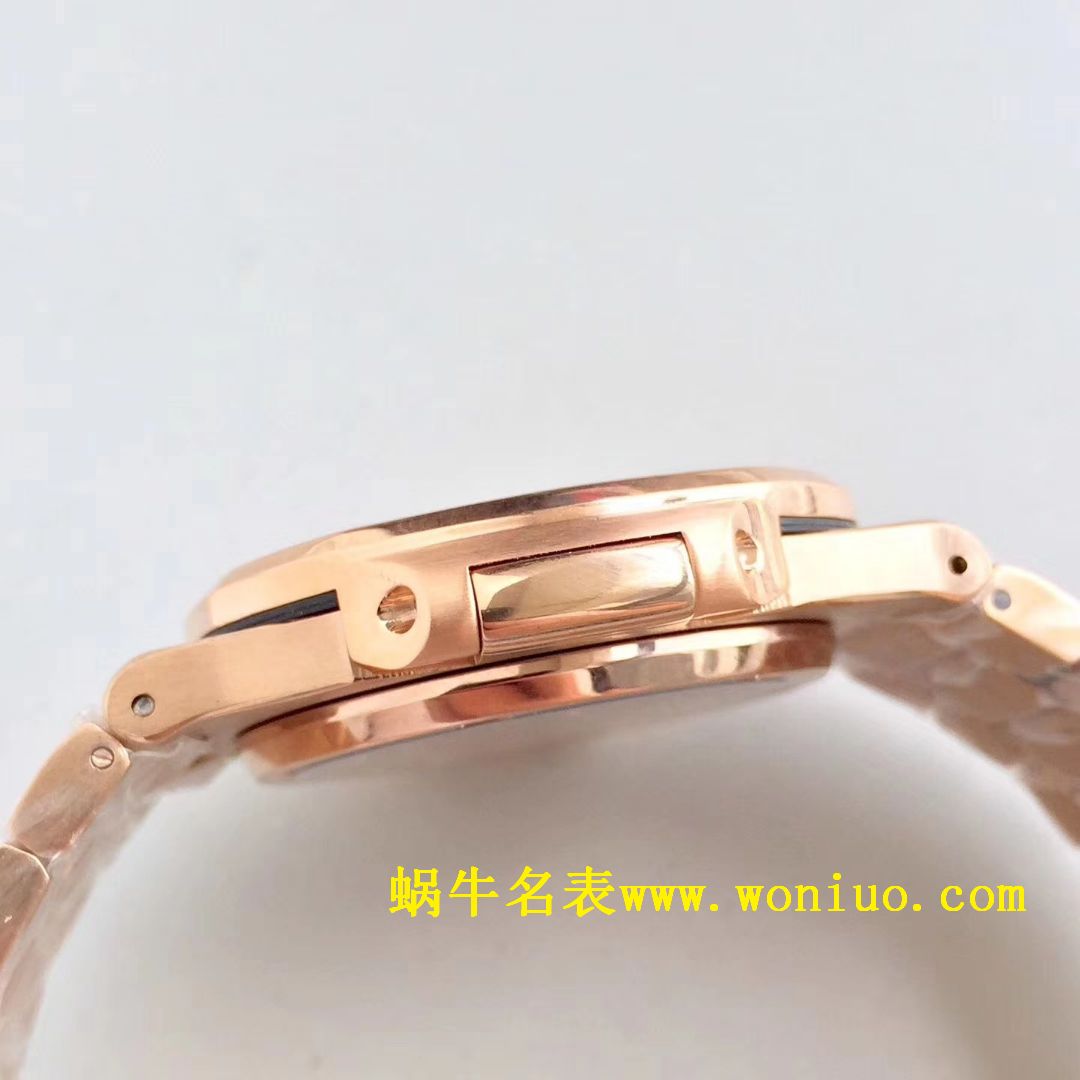 DM新品  PATEK PHILIPPE  Replica Copy 满天星 方钻 运动系列 Nautilus 5719/1G-001 / BD225