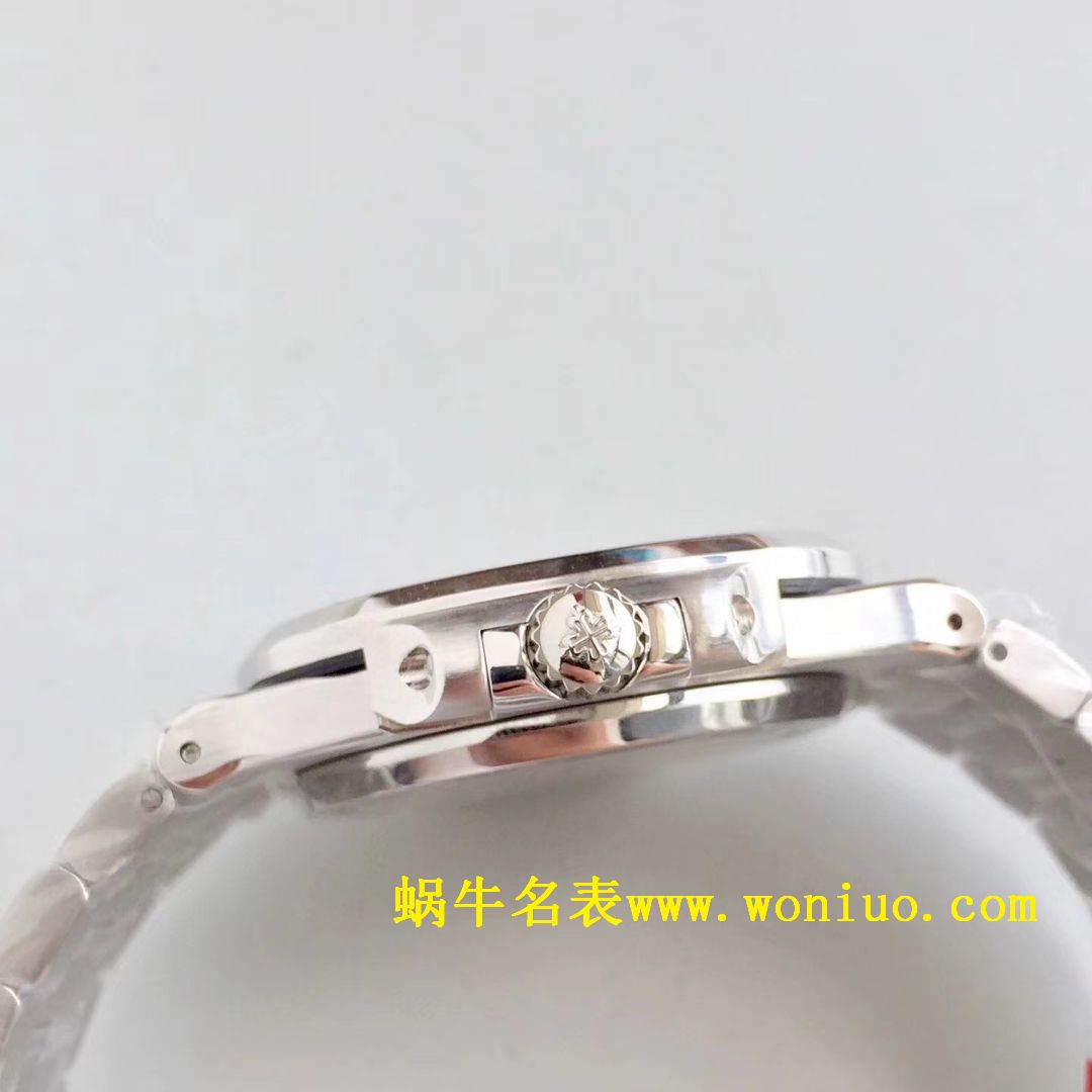 DM新品  PATEK PHILIPPE  Replica Copy 满天星 方钻 运动系列 Nautilus 5719/1G-001 / BD225