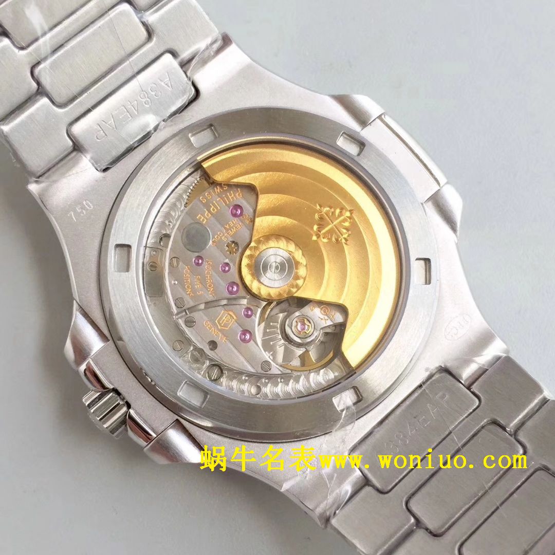 DM新品  PATEK PHILIPPE  Replica Copy 满天星 方钻 运动系列 Nautilus 5719/1G-001 / BD225