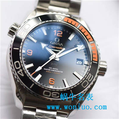 【全网首发‼️3S超级海洋宇宙黑橙圈】OMEGASeamaster海洋宇宙600米215.30.44.21.01.002 wrist watches 