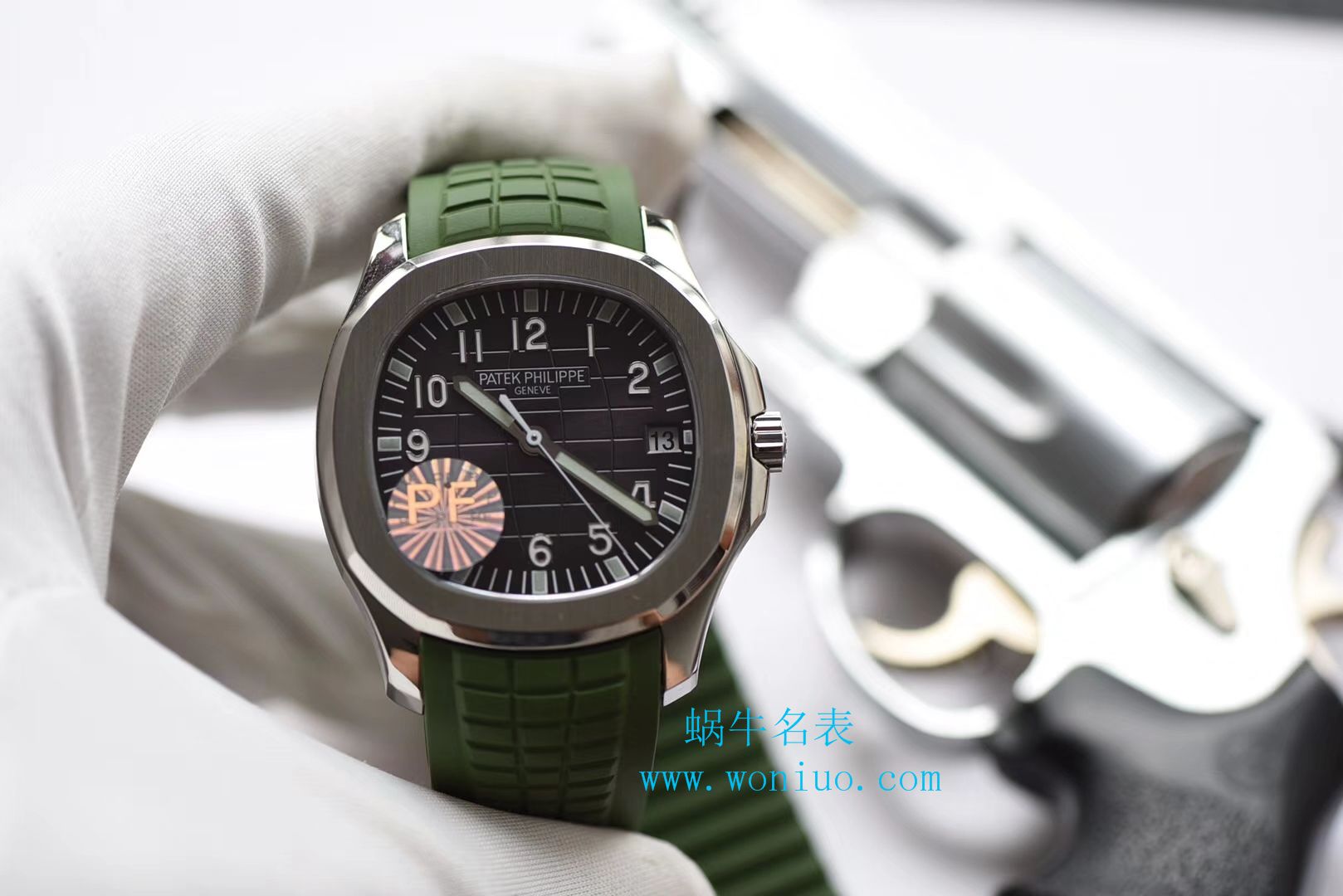【PF Perfect  High quality  Replica Watches 】 PATEK PHILIPPE AQUANAUT系列5167A-001 wrist watches 《 PATEK PHILIPPE 手雷》 / BD158