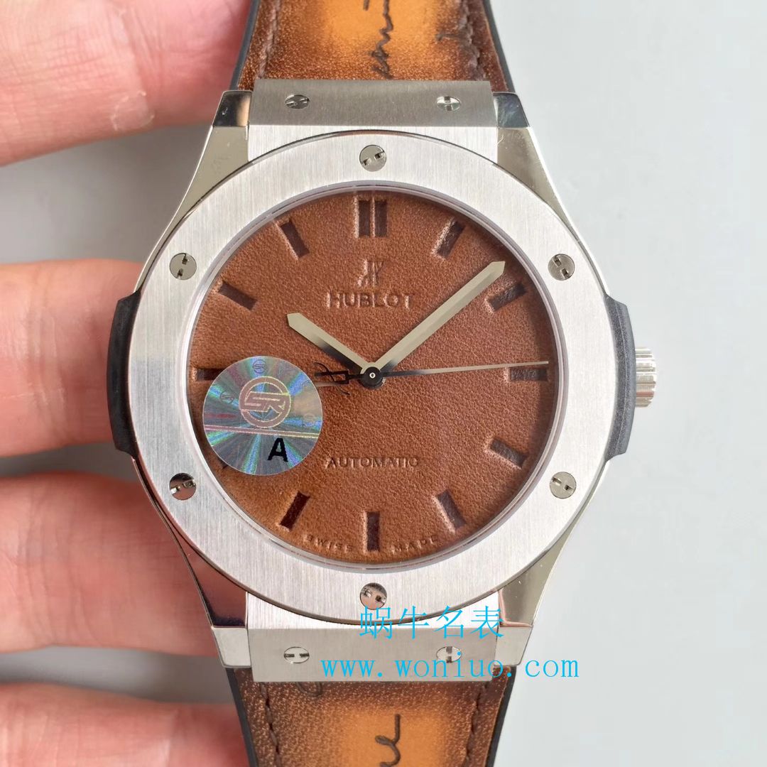 【台湾SR High quality 1:1 Copy  Watches 】  Hublot 经典融合系列511.OX.0500.VR.BER16 （Scritto款） wrist watches  / YB041