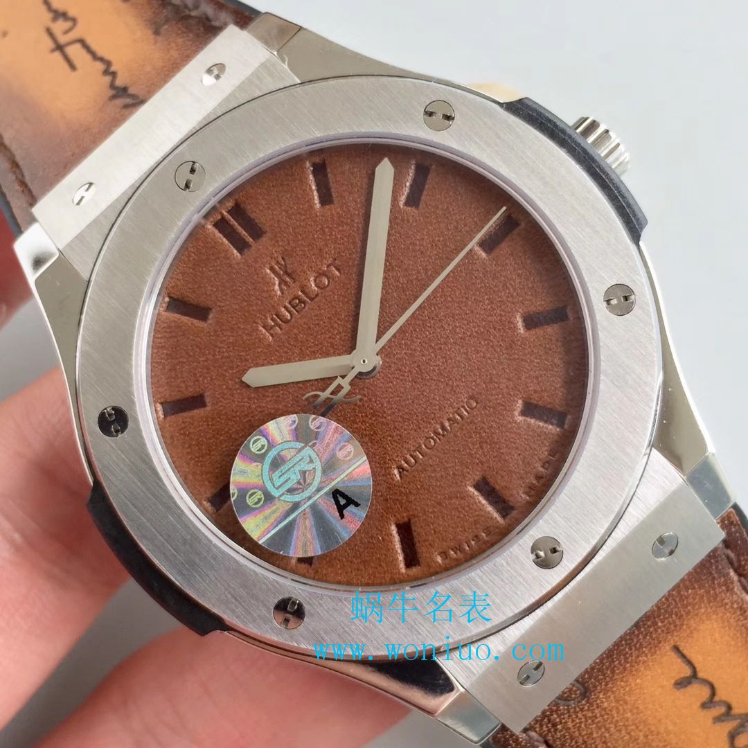 【台湾SR High quality 1:1 Copy  Watches 】  Hublot 经典融合系列511.OX.0500.VR.BER16 （Scritto款） wrist watches  / YB041