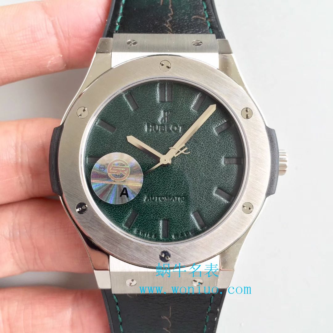 【台湾SR High quality 1:1 Copy  Watches 】  Hublot 经典融合系列511.OX.0500.VR.BER16 （Scritto款） wrist watches  / YB041