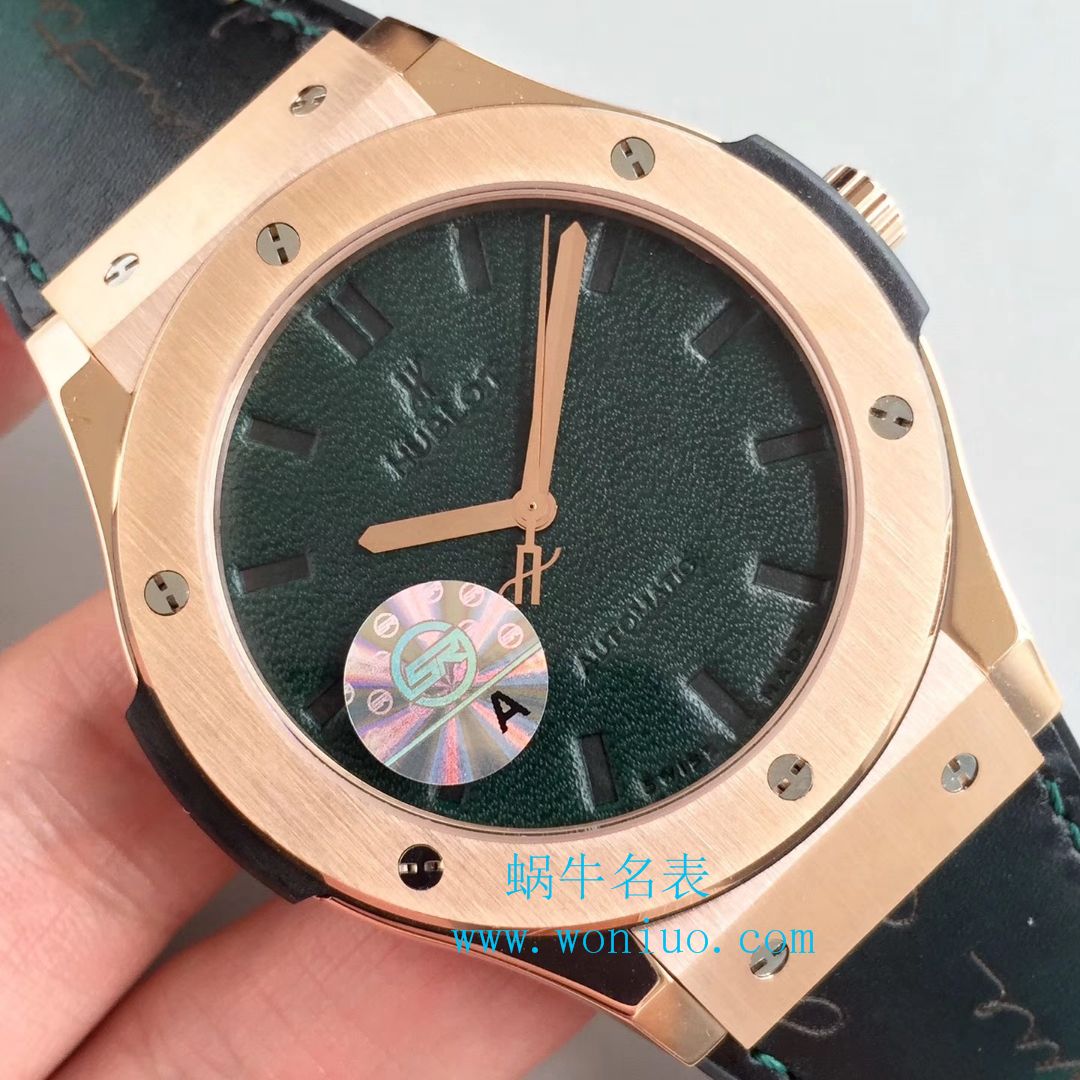 【台湾SR High quality 1:1 Copy  Watches 】  Hublot 经典融合系列511.OX.0500.VR.BER16 （Scritto款） wrist watches  / YB041