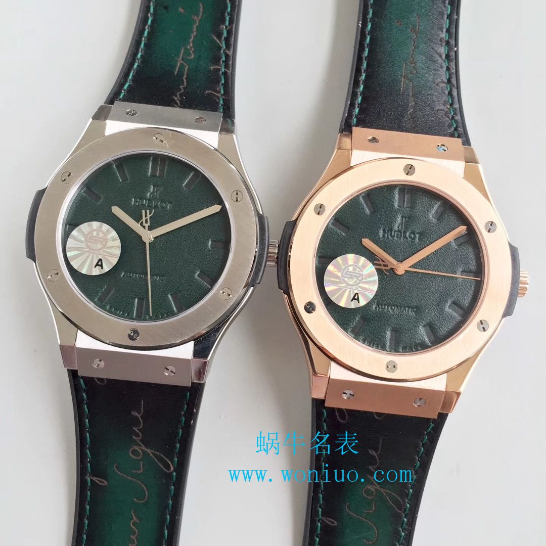 【台湾SR High quality 1:1 Copy  Watches 】  Hublot 经典融合系列511.OX.0500.VR.BER16 （Scritto款） wrist watches  / YB041