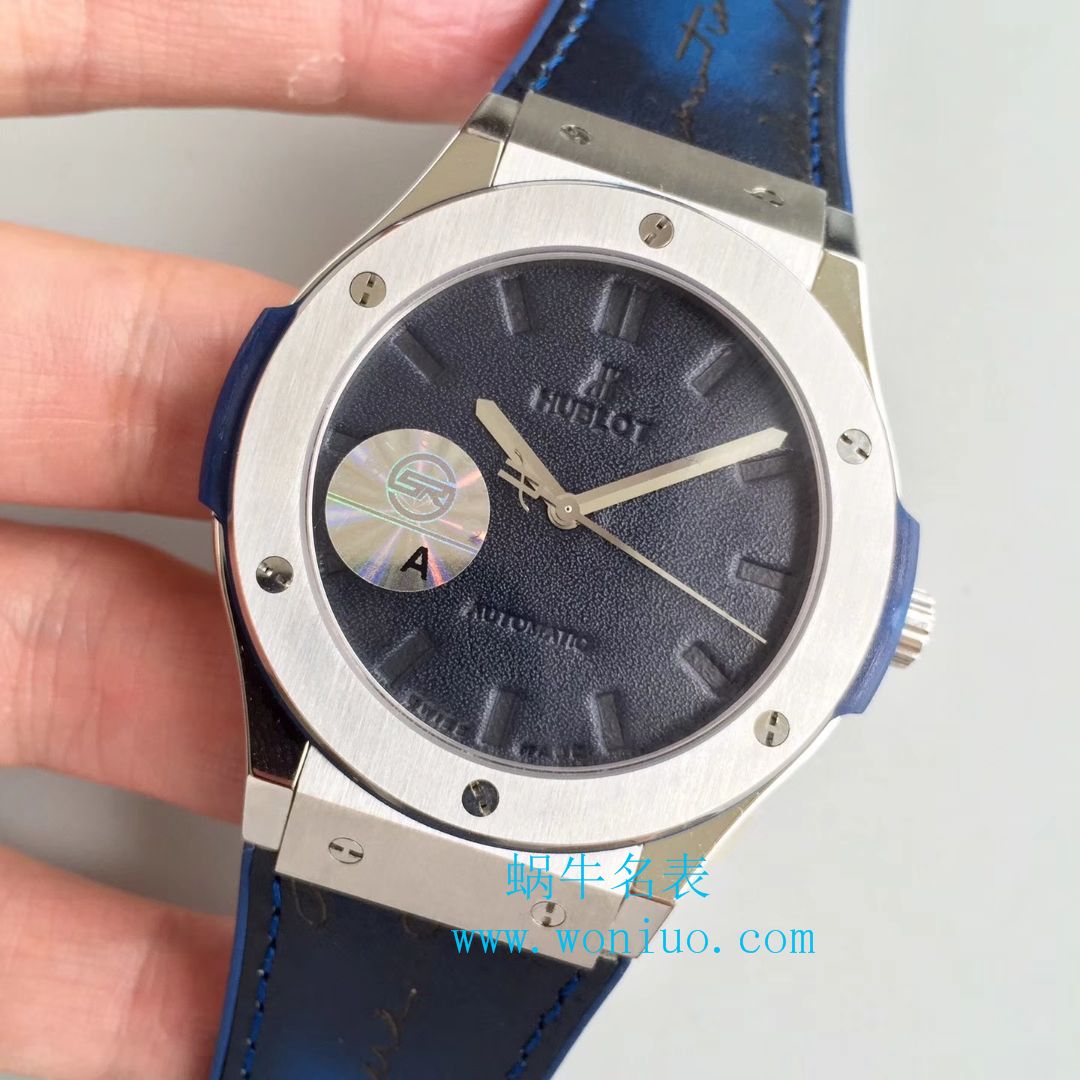 【台湾SR High quality 1:1 Copy  Watches 】  Hublot 经典融合系列511.OX.0500.VR.BER16 （Scritto款） wrist watches  / YB041