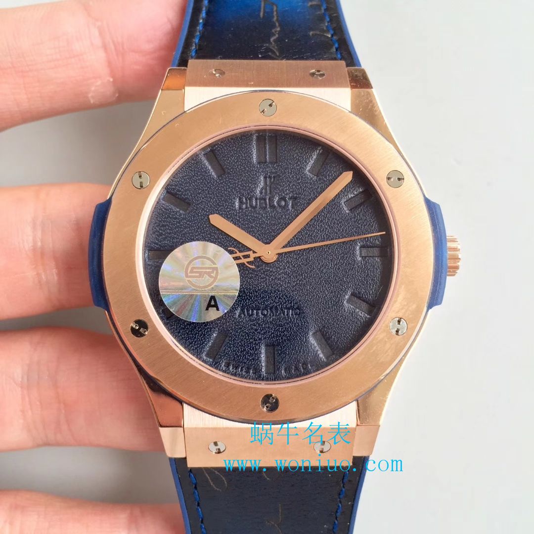 【台湾SR High quality 1:1 Copy  Watches 】  Hublot 经典融合系列511.OX.0500.VR.BER16 （Scritto款） wrist watches  / YB041