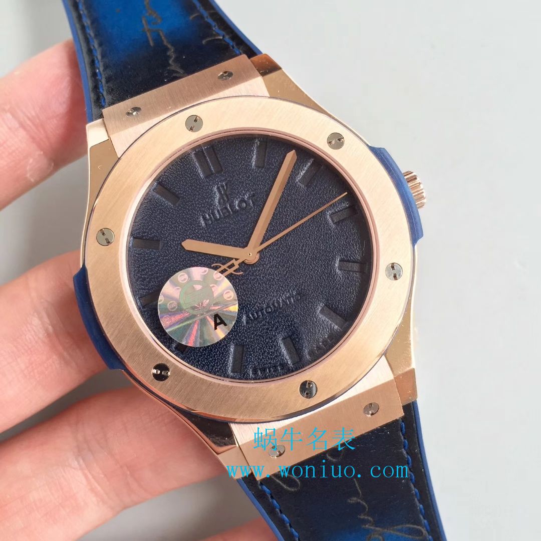 【台湾SR High quality 1:1 Copy  Watches 】  Hublot 经典融合系列511.OX.0500.VR.BER16 （Scritto款） wrist watches  / YB041