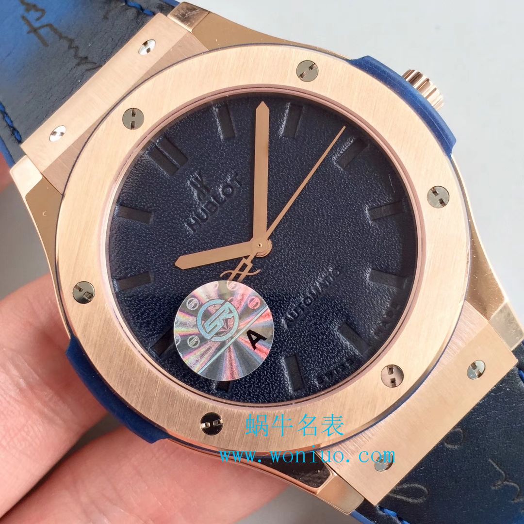 【台湾SR High quality 1:1 Copy  Watches 】  Hublot 经典融合系列511.OX.0500.VR.BER16 （Scritto款） wrist watches  / YB041