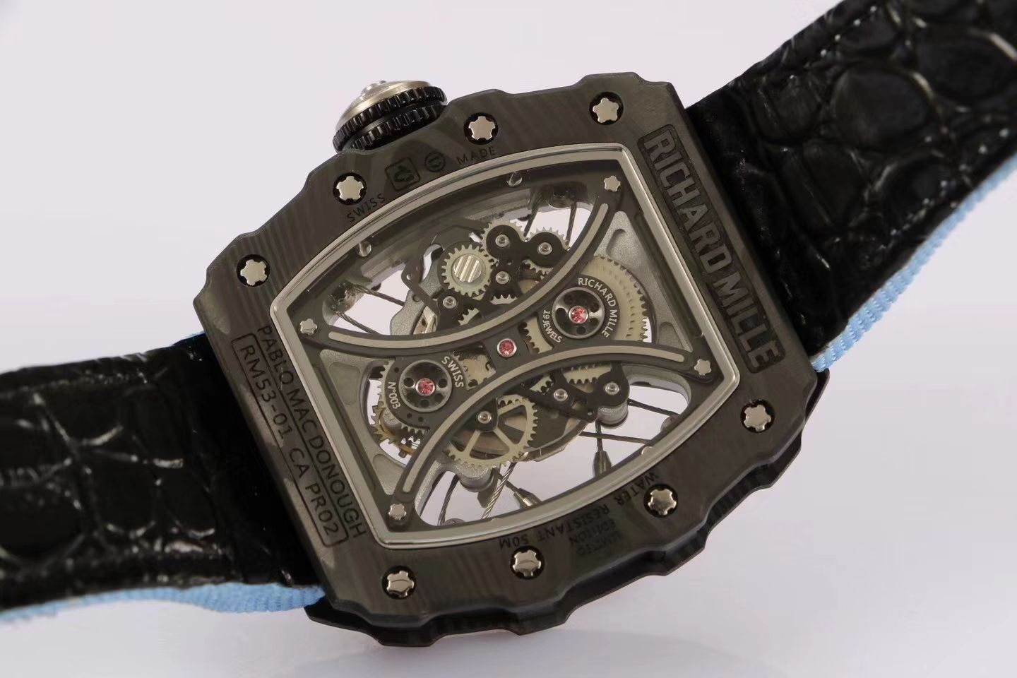 【RICHARD MILLE】 Replica Copy RM53-01 这款 wrist watches 充满动感与活力 / RM53-01