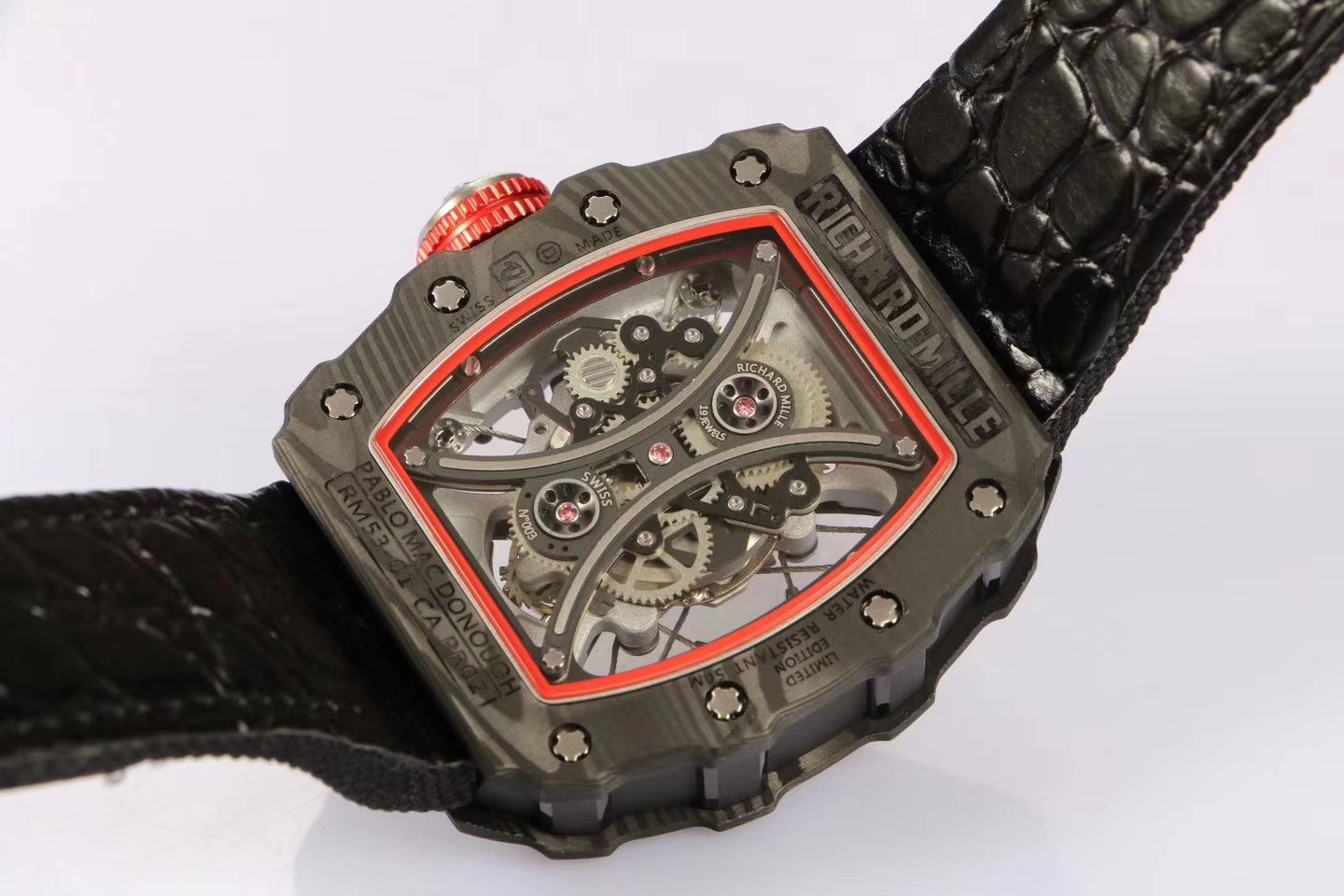 【RICHARD MILLE】 Replica Copy RM53-01 这款 wrist watches 充满动感与活力 / RM53-01