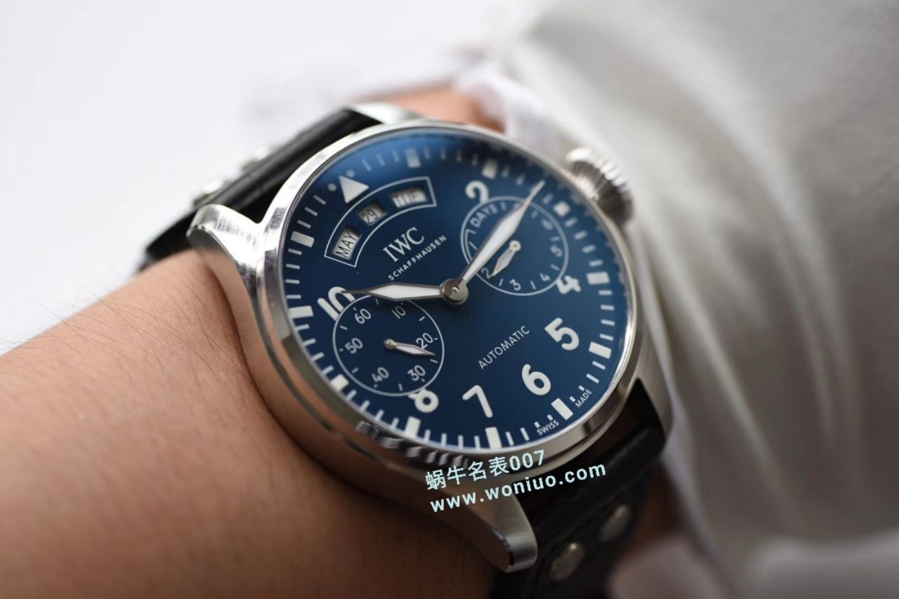 【YL Perfect  High quality  Replica Watches 】IWC IWC 表 大型飞行员年历 wrist watches “小王子”特别版系列IW502703 wrist watches (小王子) / WG297