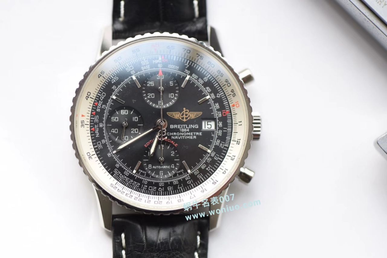 款堪称百年经典！ Breitling 航空计时原单货蓝面+黑面+皮带+钢带A1332412|C942|451A / BL083
