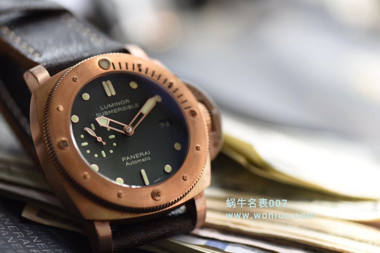 【独家视频测评VS Factory  top 1:1 Knockoff  Watches 】Panerai Panerai 首款青铜战士史泰龙电影同款PAM 00382 wrist watches  / VSPAMBF00382