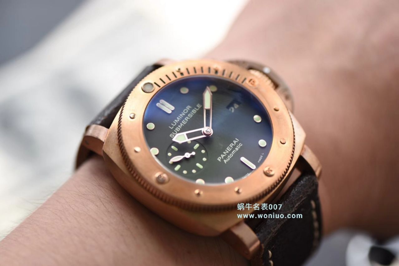 【独家视频测评VS Factory  top 1:1 Knockoff  Watches 】Panerai Panerai 首款青铜战士史泰龙电影同款PAM 00382 wrist watches  / VSPAMBF00382