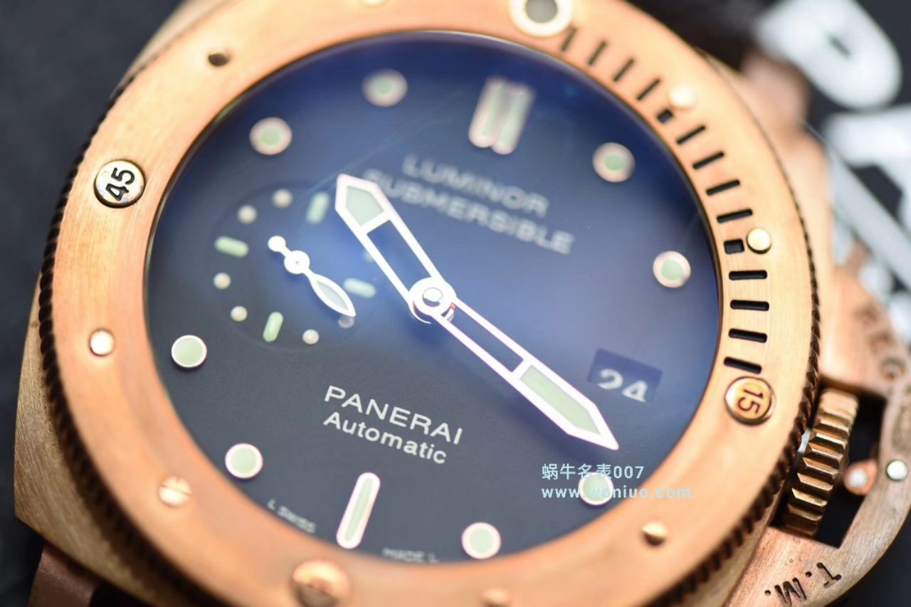 【独家视频测评VS Factory  top 1:1 Knockoff  Watches 】Panerai Panerai 首款青铜战士史泰龙电影同款PAM 00382 wrist watches  / VSPAMBF00382