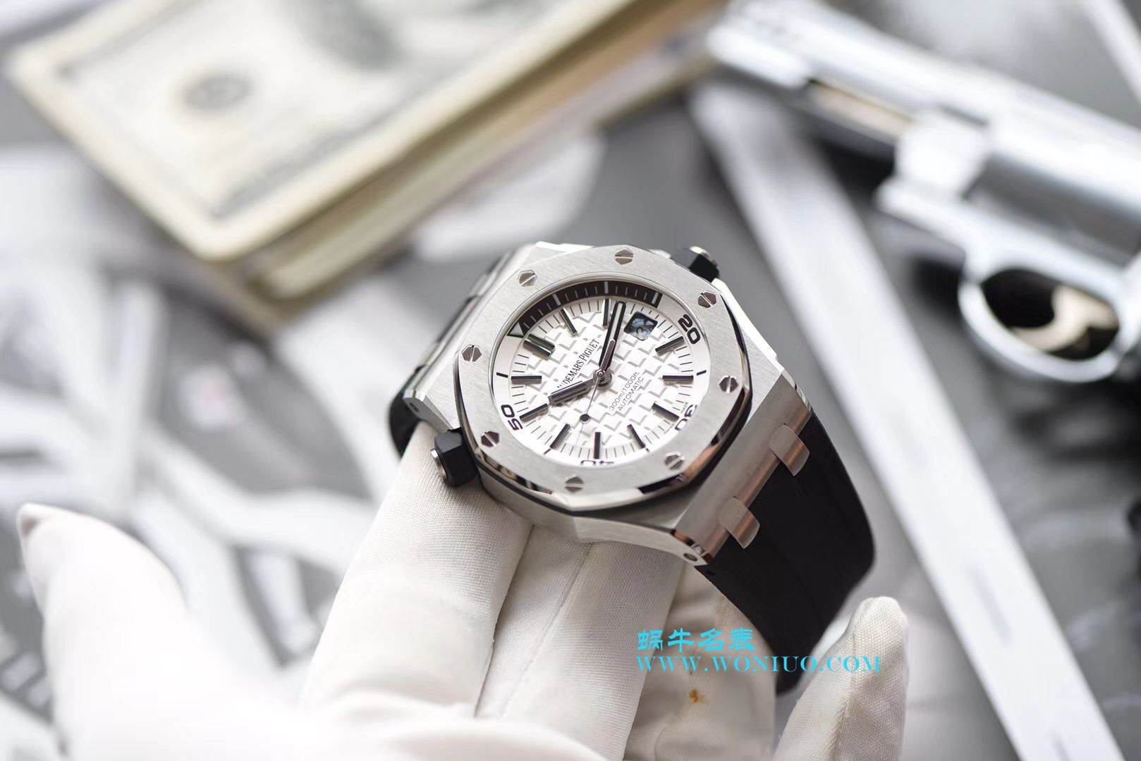 【JF Factory  High quality  Copy  Watches 】Audemars Piguet  Royal Oak Offshore 系列15710ST.OO.A002CA.02机械 wrist watches  / AP057