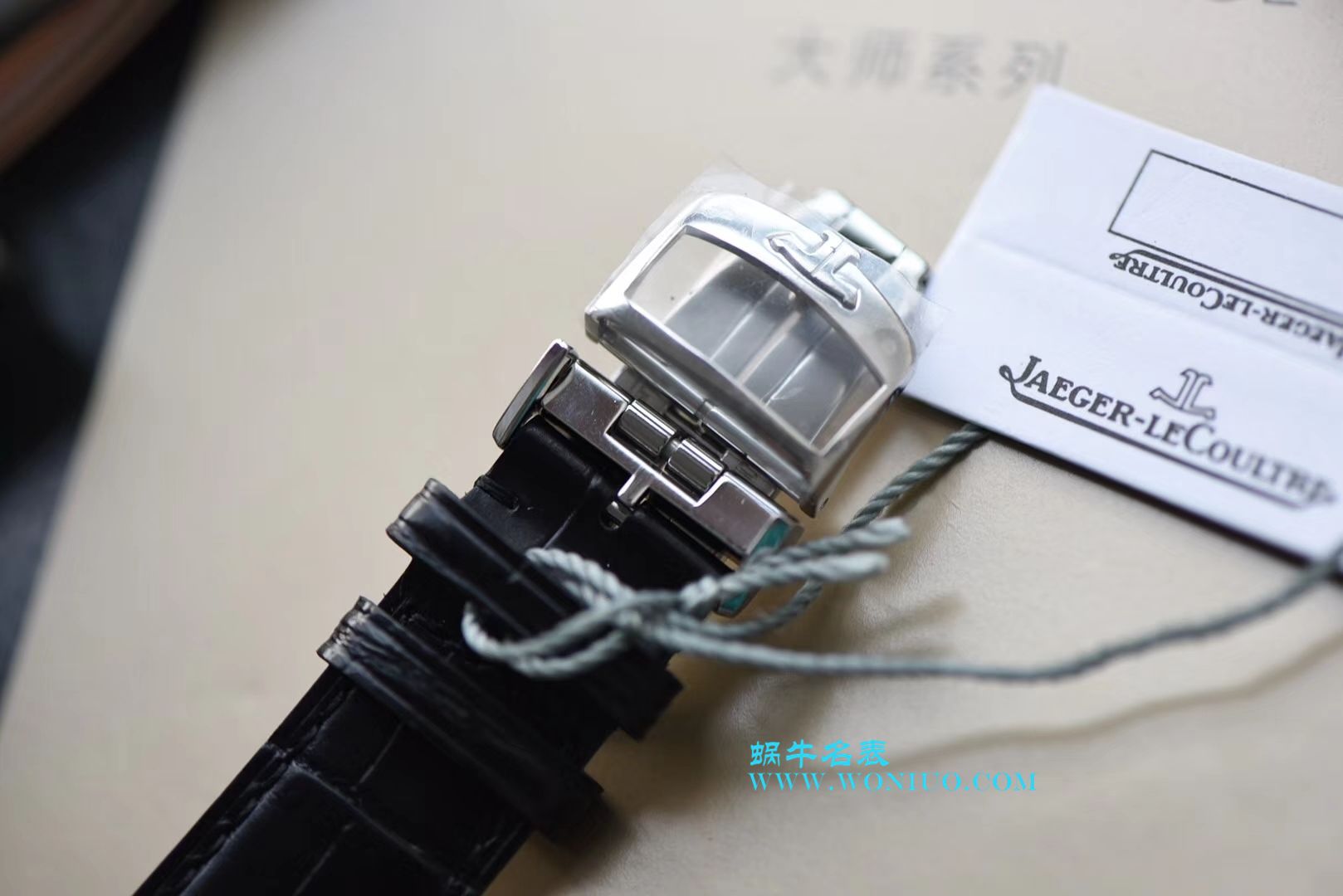 ZF【厚积“薄”发 年度大作】 ZF新品， top  Replica Copy  Jaeger-LeCoultre 月相大师系列1368470《黑面》、Q1368420《白面》 wrist watches  / JJ122