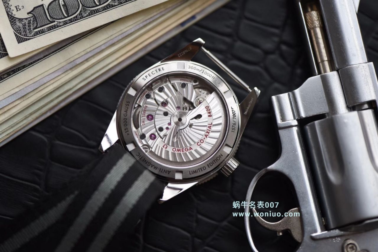 【VS Perfect  High quality  Replica Copy  Watches 】OMEGA Seamaster 系列占士邦007特别版之幽灵党 233.32.41.21.01.001 wrist watches  / M011