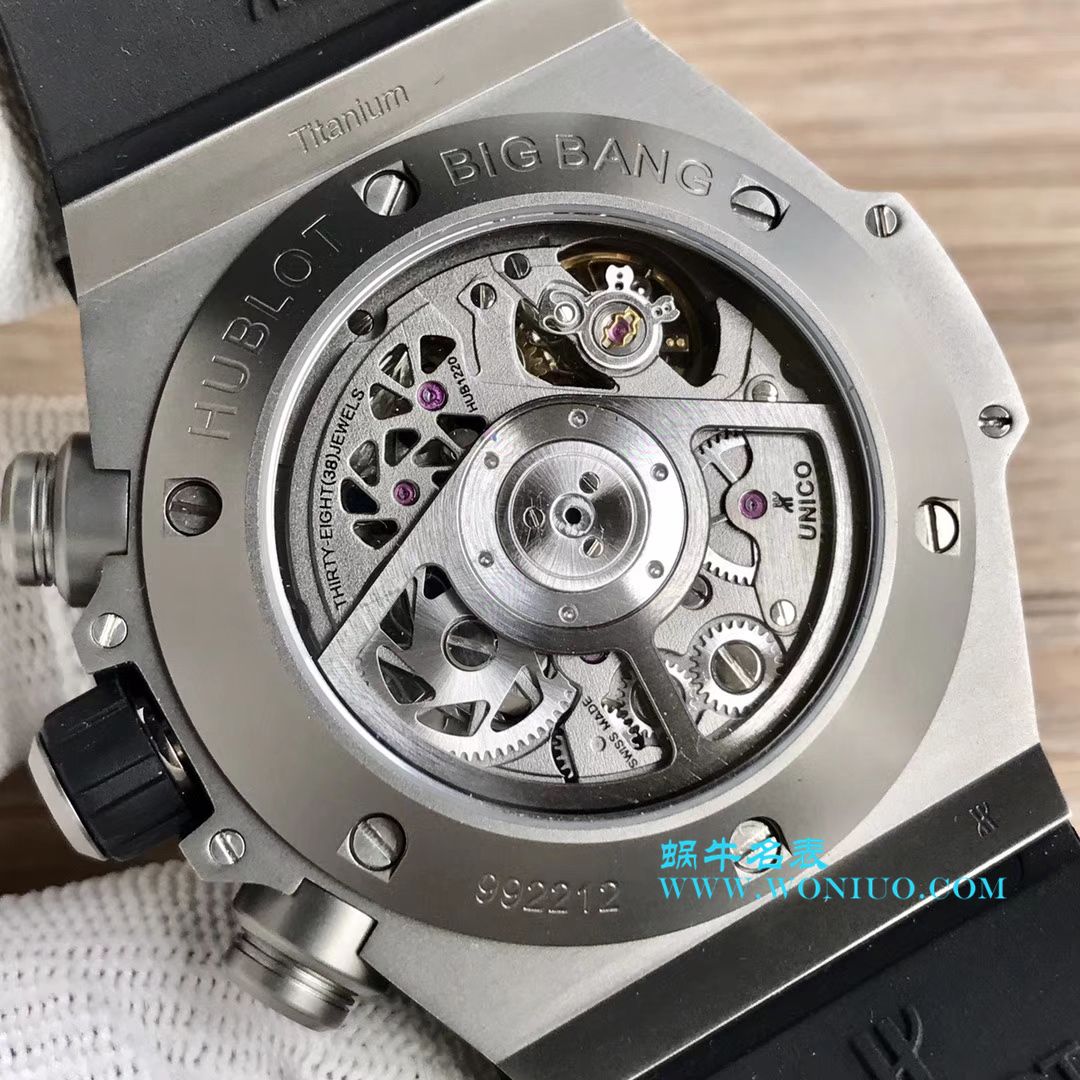 【JB Perfect  High quality  Replica Watches 】 hublot BIG BANG系列411.OX.1180.RX镂空 wrist watches  / YB054
