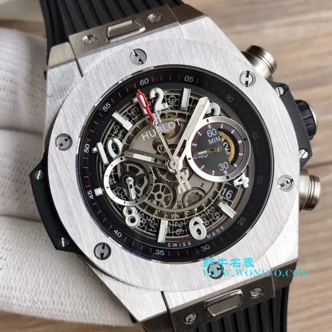 【JB Perfect  High quality  Replica Watches 】 hublot BIG BANG系列411.OX.1180.RX镂空 wrist watches  / YB054