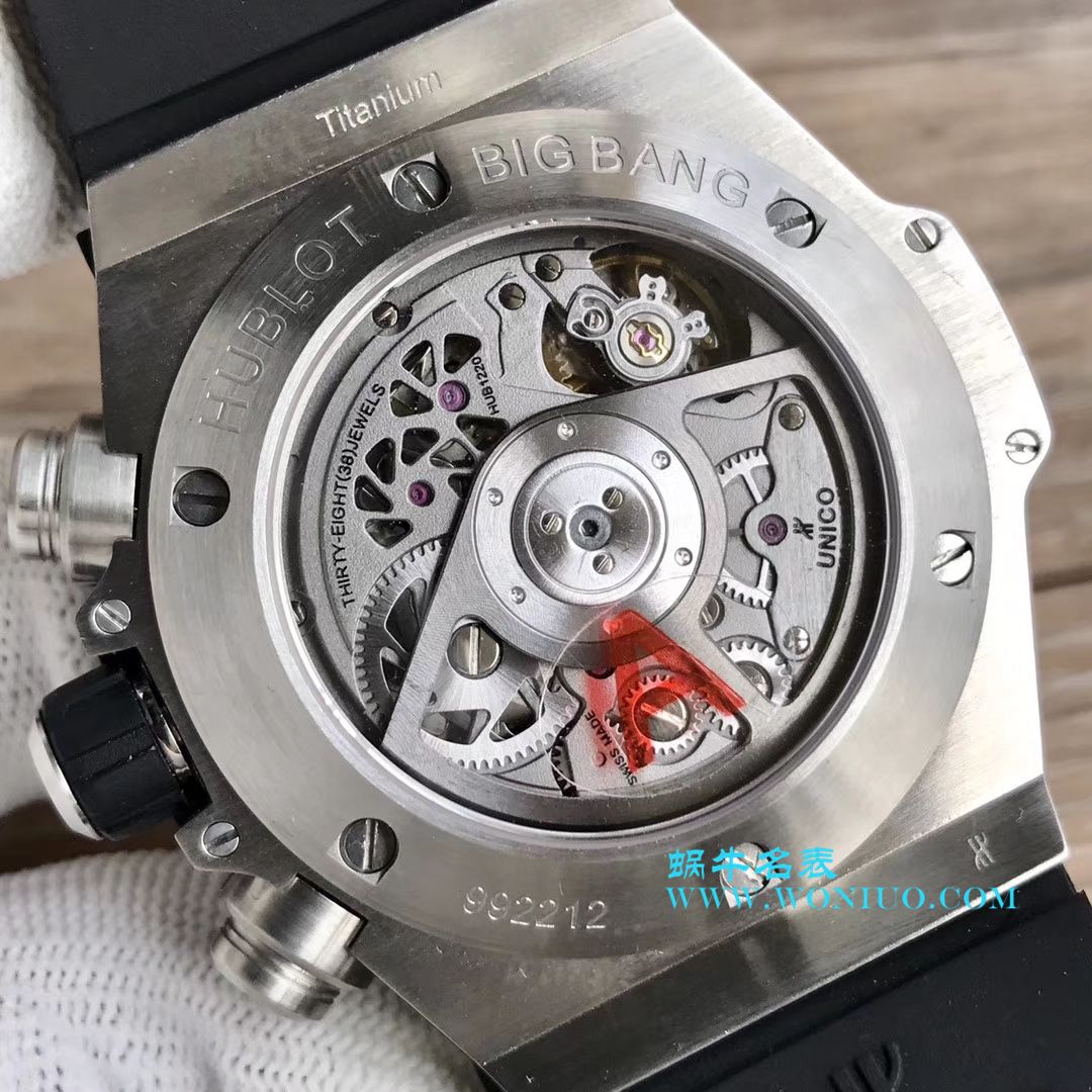 【JB Perfect  High quality  Replica Watches 】 hublot BIG BANG系列411.OX.1180.RX镂空 wrist watches  / YB054