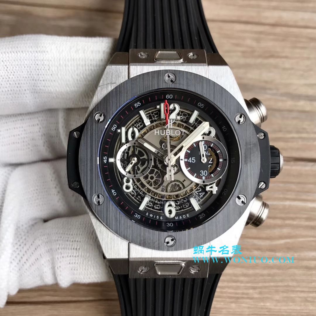 【JB Perfect  High quality  Replica Watches 】 hublot BIG BANG系列411.OX.1180.RX镂空 wrist watches  / YB054