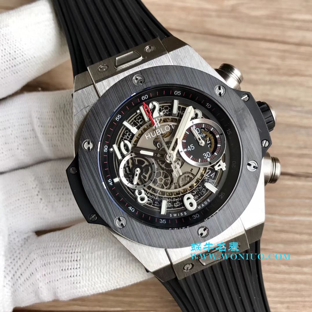 【JB Perfect  High quality  Replica Watches 】 hublot BIG BANG系列411.OX.1180.RX镂空 wrist watches  / YB054