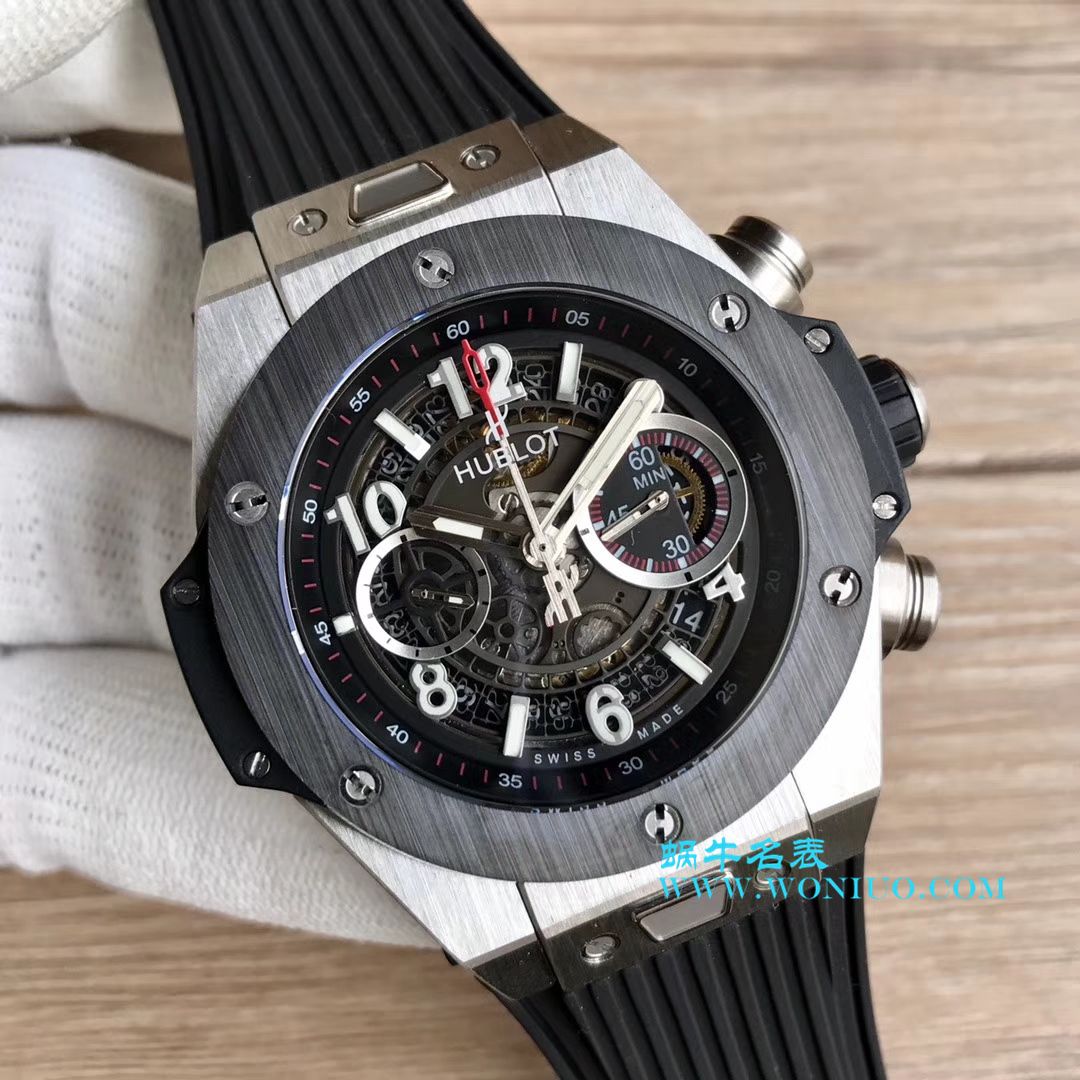 【JB Perfect  High quality  Replica Watches 】 hublot BIG BANG系列411.OX.1180.RX镂空 wrist watches  / YB054