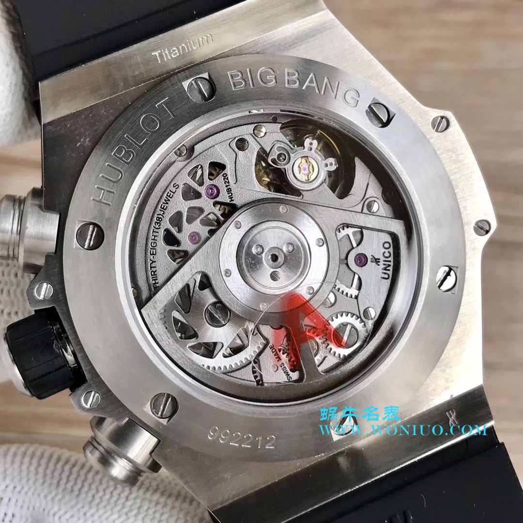 【JB Perfect  High quality  Replica Watches 】 hublot BIG BANG系列411.OX.1180.RX镂空 wrist watches  / YB054