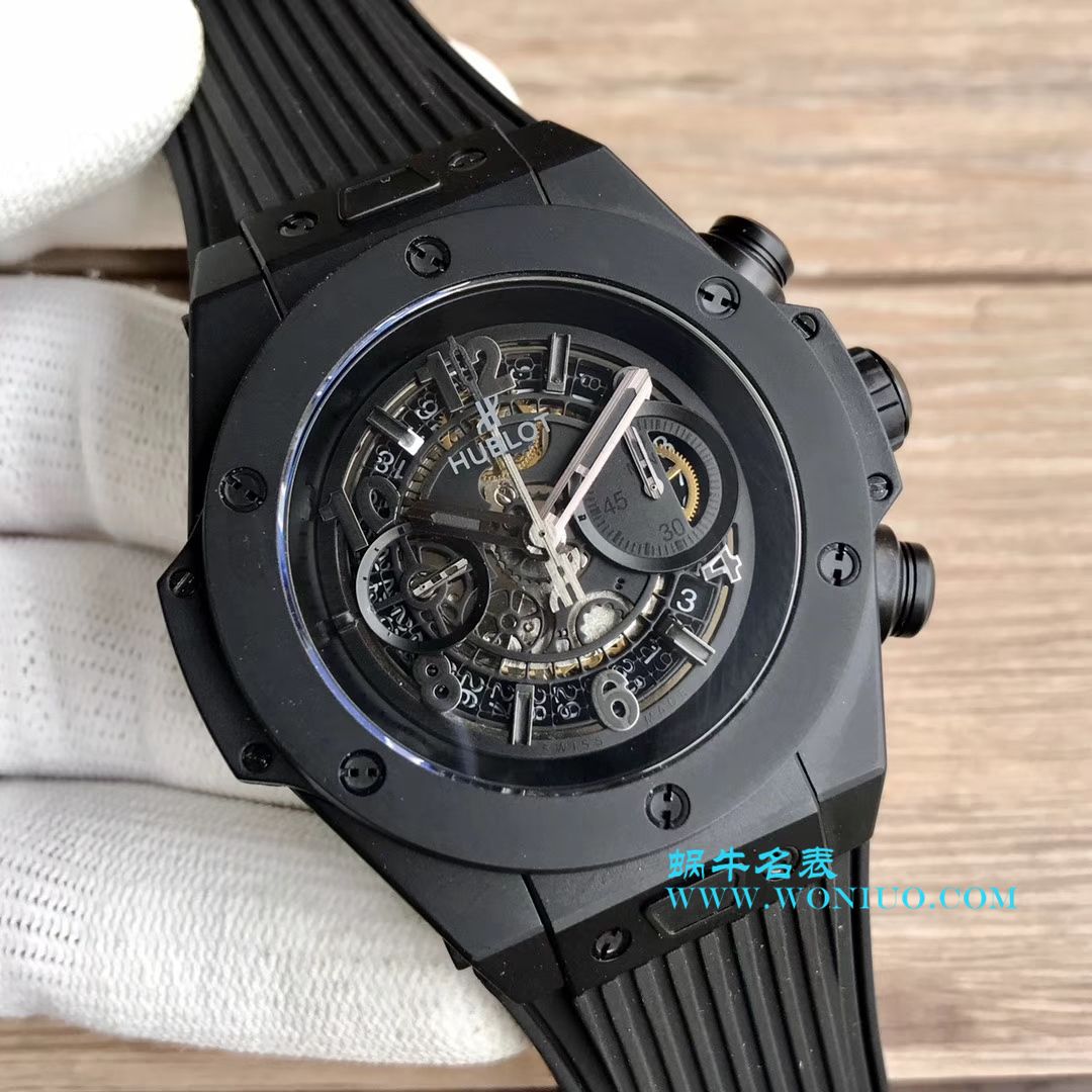 【JB Perfect  High quality  Replica Watches 】 hublot BIG BANG系列411.OX.1180.RX镂空 wrist watches  / YB054