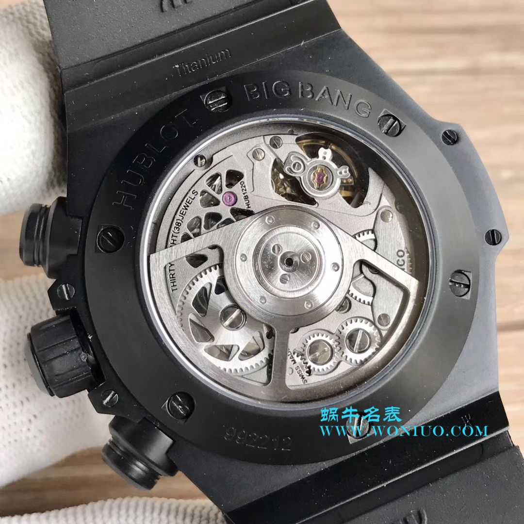 【JB Perfect  High quality  Replica Watches 】 hublot BIG BANG系列411.OX.1180.RX镂空 wrist watches  / YB054