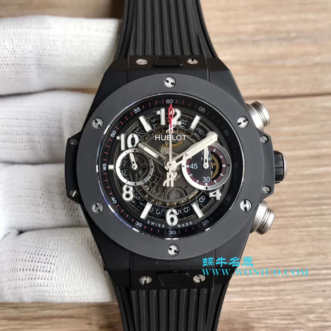 【JB Perfect  High quality  Replica Watches 】 hublot BIG BANG系列411.OX.1180.RX镂空 wrist watches  / YB054