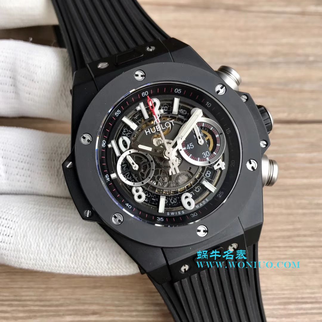 【JB Perfect  High quality  Replica Watches 】 hublot BIG BANG系列411.OX.1180.RX镂空 wrist watches  / YB054