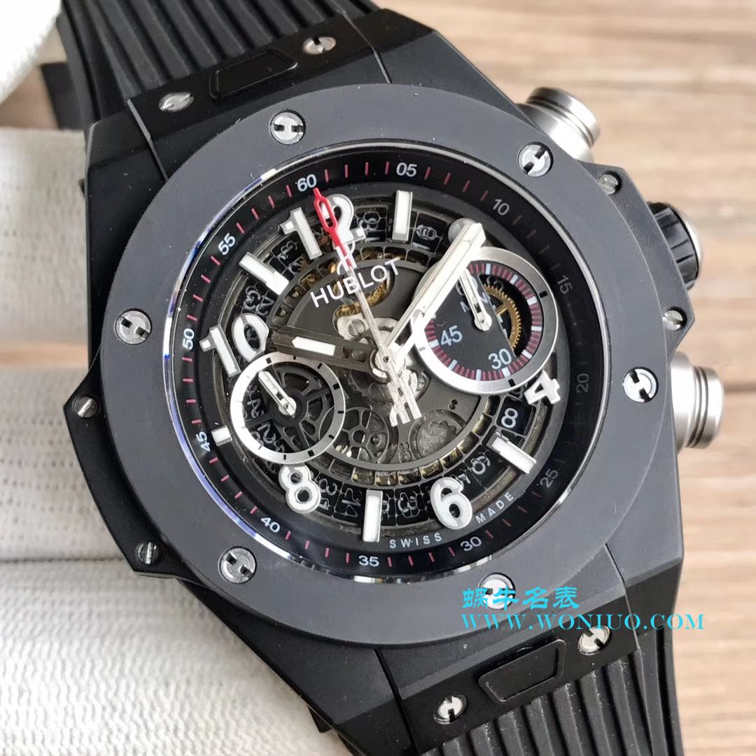 【JB Perfect  High quality  Replica Watches 】 hublot BIG BANG系列411.OX.1180.RX镂空 wrist watches  / YB054