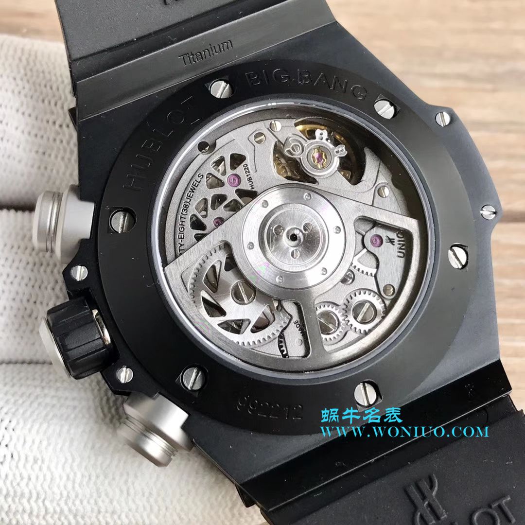 【JB Perfect  High quality  Replica Watches 】 hublot BIG BANG系列411.OX.1180.RX镂空 wrist watches  / YB054