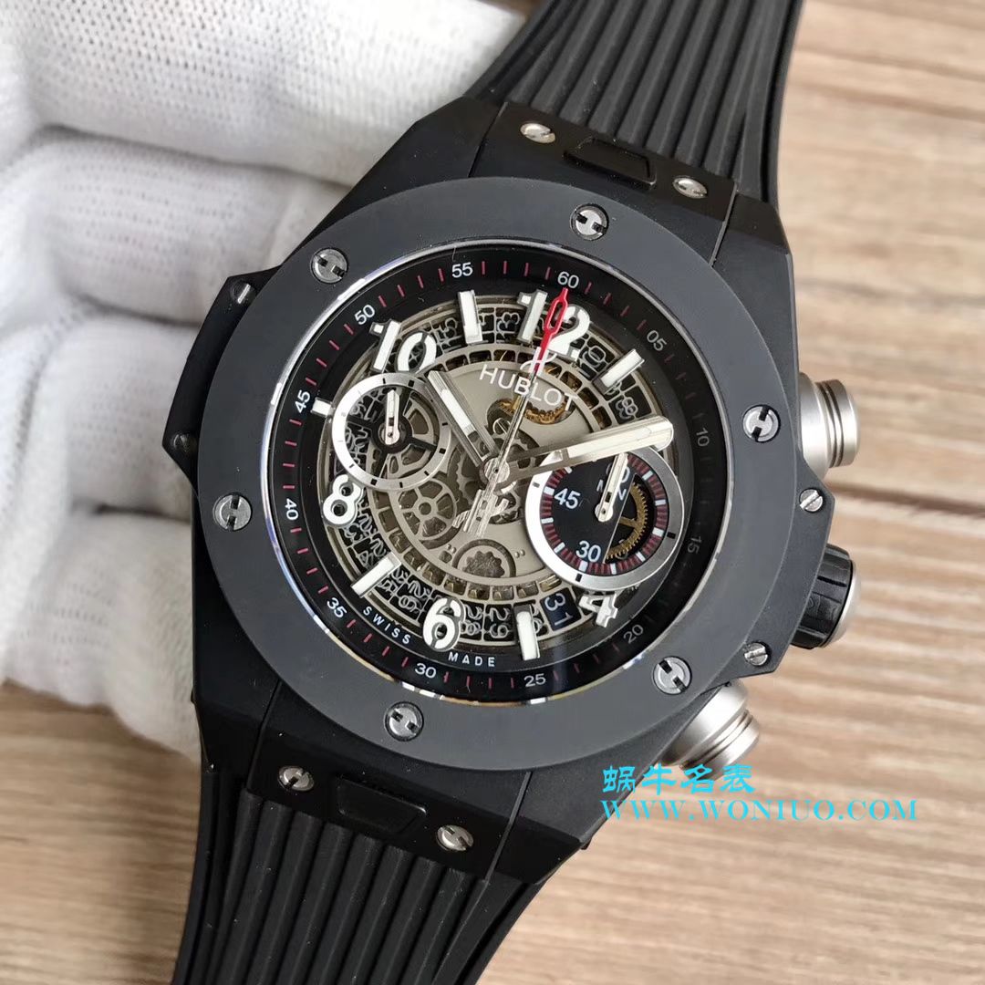 【JB Perfect  High quality  Replica Watches 】 hublot BIG BANG系列411.OX.1180.RX镂空 wrist watches  / YB054