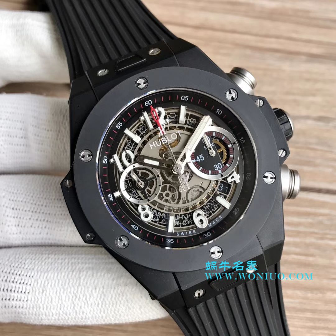 【JB Perfect  High quality  Replica Watches 】 hublot BIG BANG系列411.OX.1180.RX镂空 wrist watches  / YB054