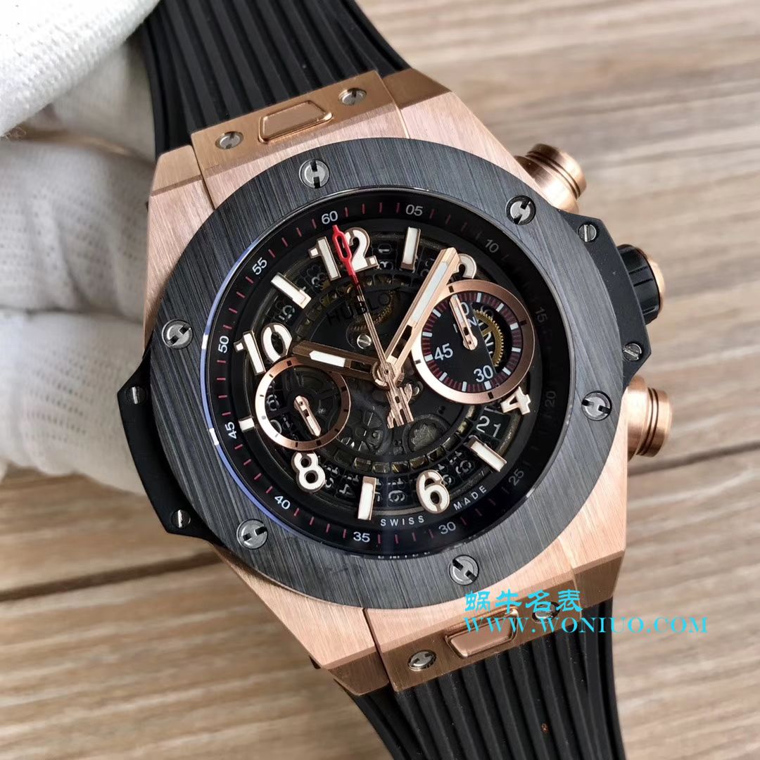 【JB Perfect  High quality  Replica Watches 】 hublot BIG BANG系列411.OX.1180.RX镂空 wrist watches  / YB054