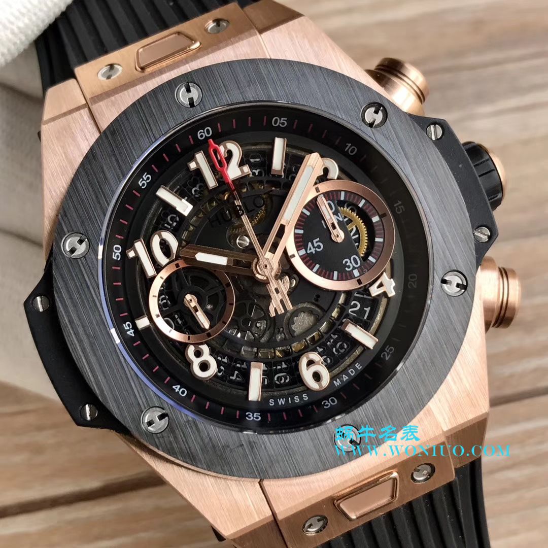 【JB Perfect  High quality  Replica Watches 】 hublot BIG BANG系列411.OX.1180.RX镂空 wrist watches  / YB054