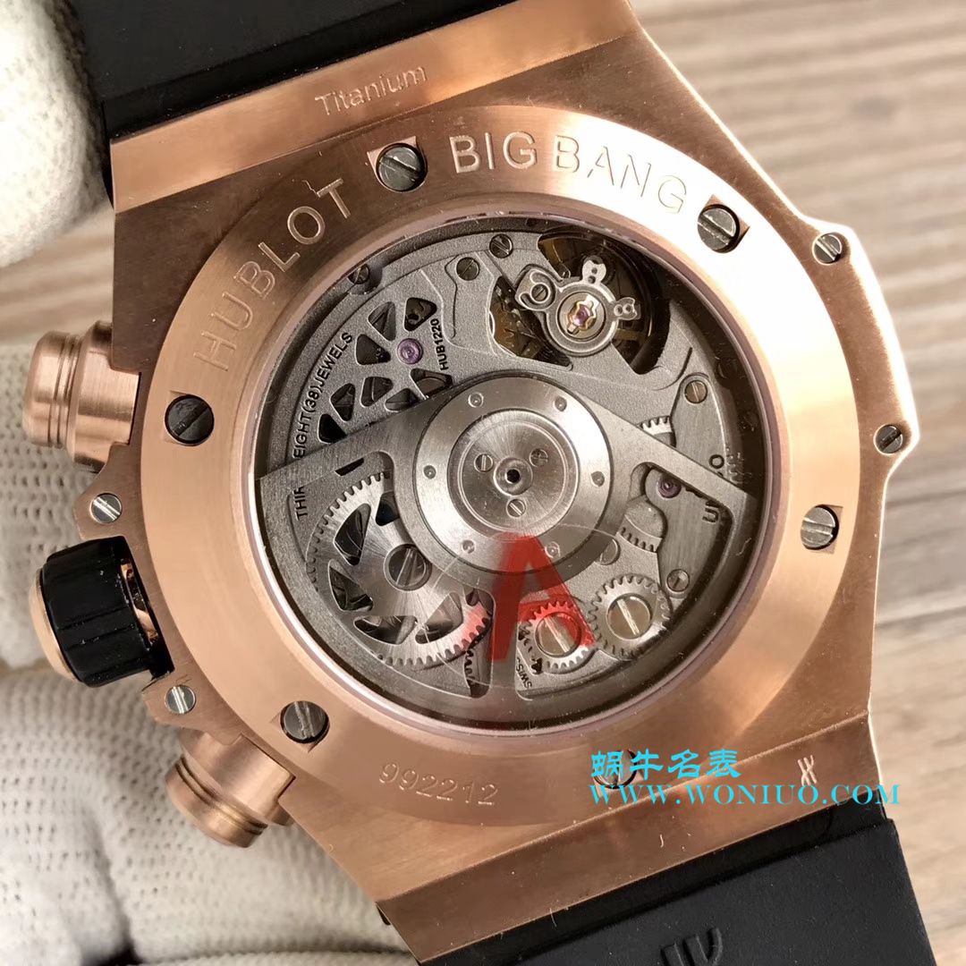 【JB Perfect  High quality  Replica Watches 】 hublot BIG BANG系列411.OX.1180.RX镂空 wrist watches  / YB054