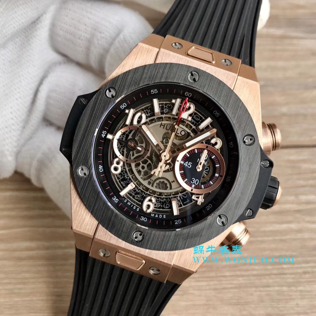 【JB Perfect  High quality  Replica Watches 】 hublot BIG BANG系列411.OX.1180.RX镂空 wrist watches  / YB054