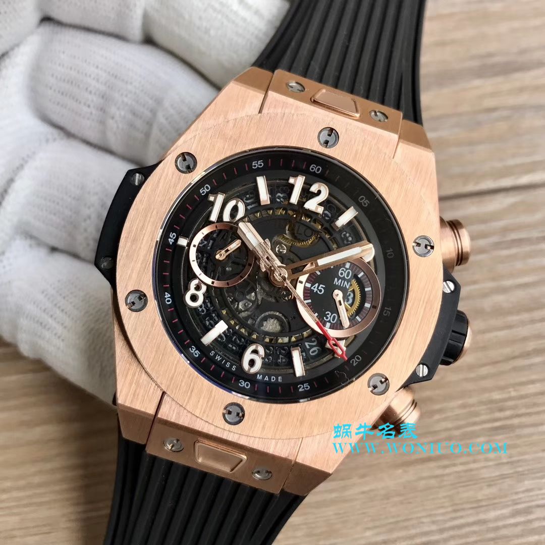 【JB Perfect  High quality  Replica Watches 】 hublot BIG BANG系列411.OX.1180.RX镂空 wrist watches  / YB054