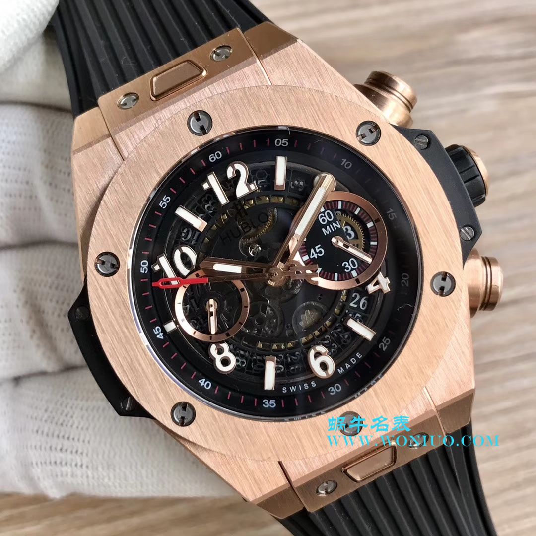 【JB Perfect  High quality  Replica Watches 】 hublot BIG BANG系列411.OX.1180.RX镂空 wrist watches  / YB054