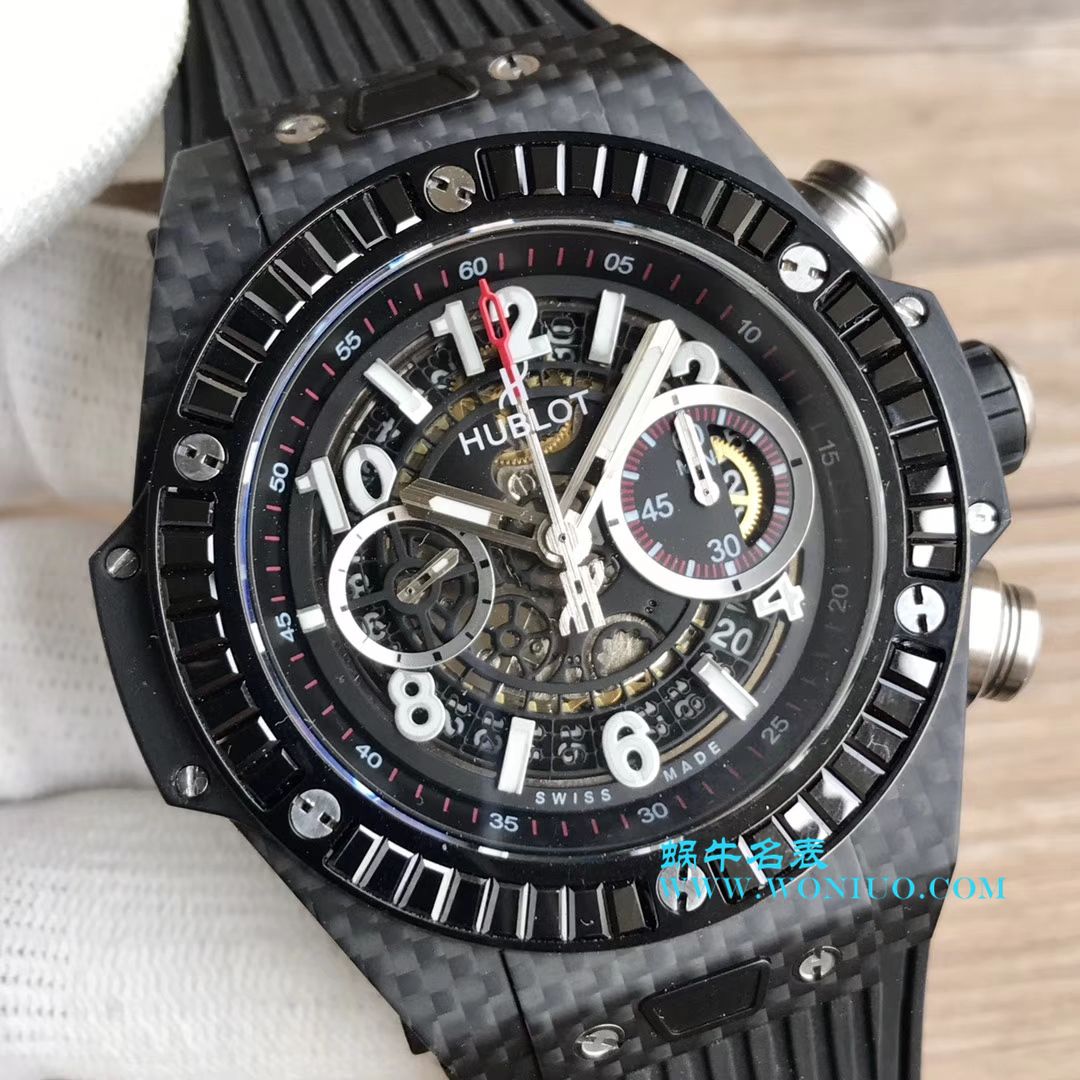 【JB Perfect  High quality  Replica Watches 】 hublot BIG BANG系列411.OX.1180.RX镂空 wrist watches  / YB054