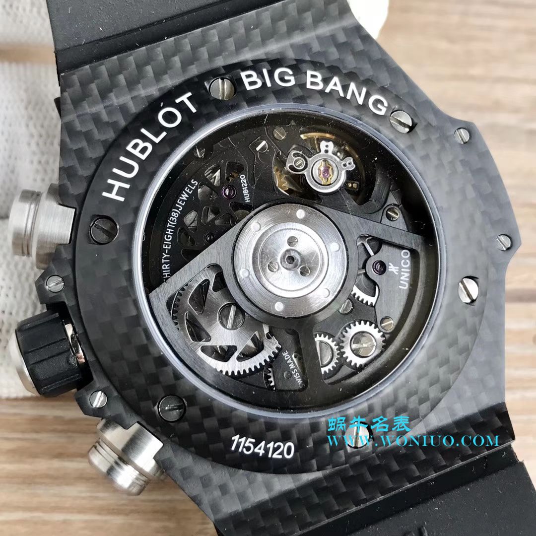 【JB Perfect  High quality  Replica Watches 】 hublot BIG BANG系列411.OX.1180.RX镂空 wrist watches  / YB054