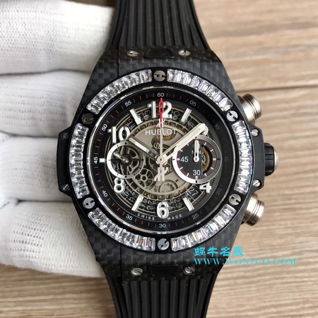 【JB Perfect  High quality  Replica Watches 】 hublot BIG BANG系列411.OX.1180.RX镂空 wrist watches  / YB054