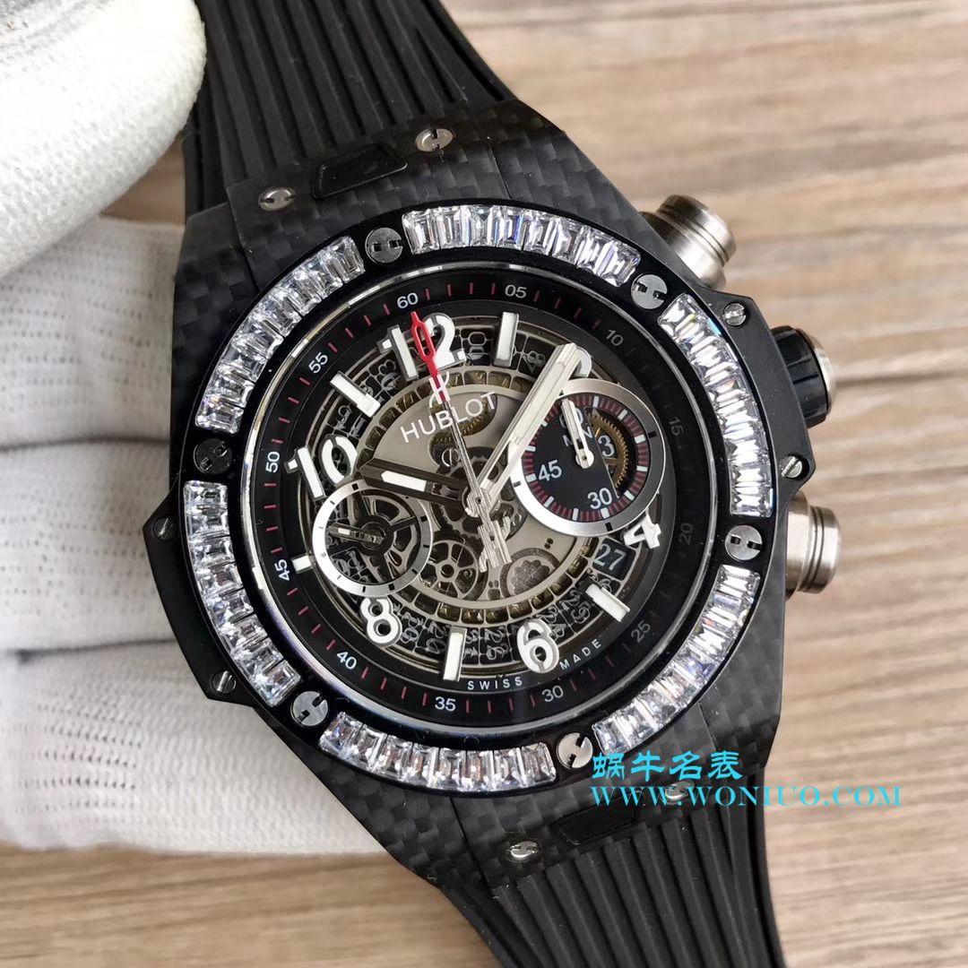 【JB Perfect  High quality  Replica Watches 】 hublot BIG BANG系列411.OX.1180.RX镂空 wrist watches  / YB054